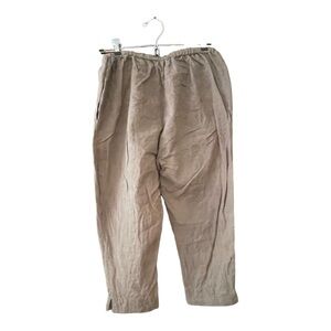 South Street Linen 100%‎ Linen Olive Capris Size L/SSL Size 1P